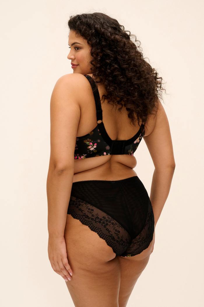 Lucie Stretch Plunge Bra - Shush Lingerie