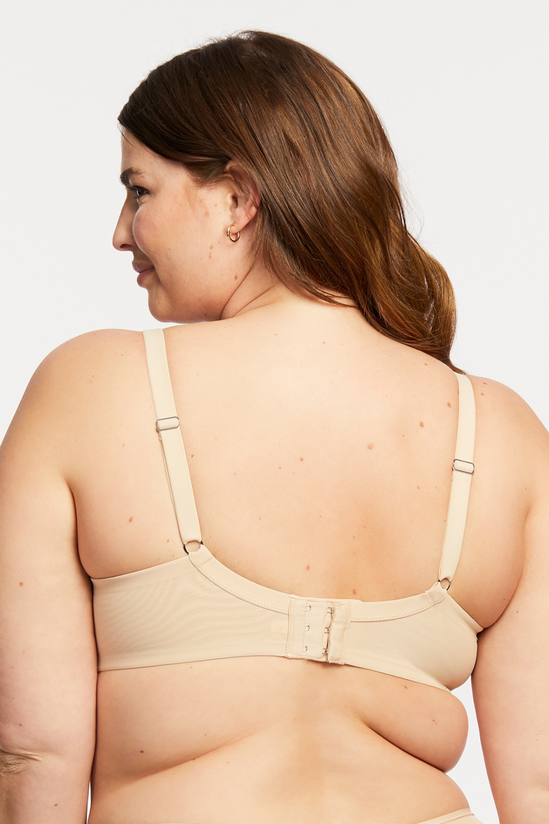 SUBLIME SPACER BRA (Sand & Black)