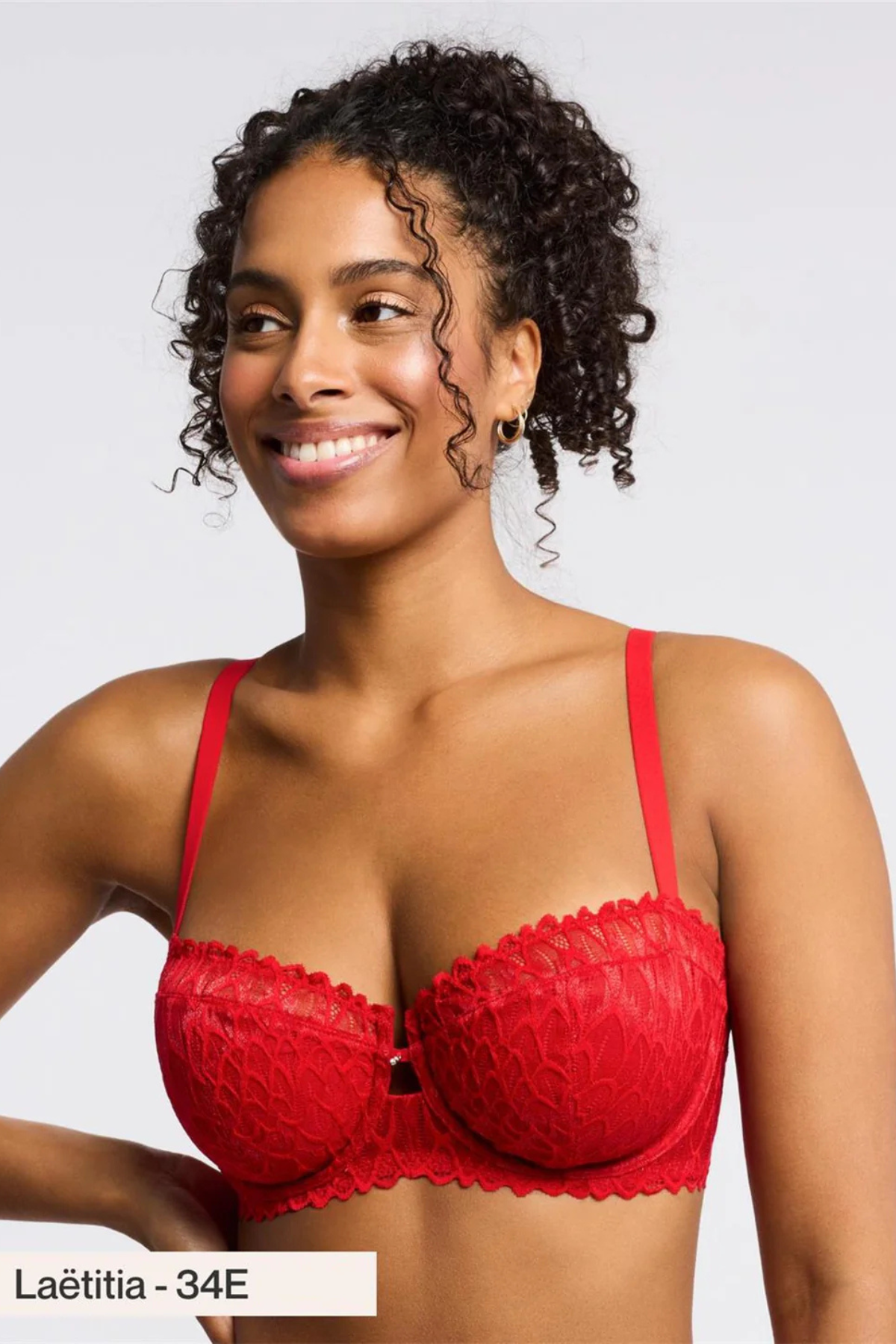 LACY KEYHOLE BALCONETTE BRA