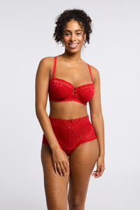 LACY KEYHOLE BALCONETTE BRA