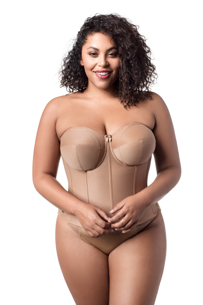 Strapless Longline Bra - Shush Lingerie
