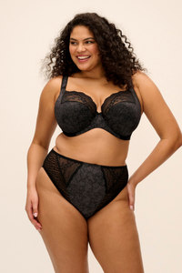 Lucie Stretch Plunge Bra - Shush Lingerie