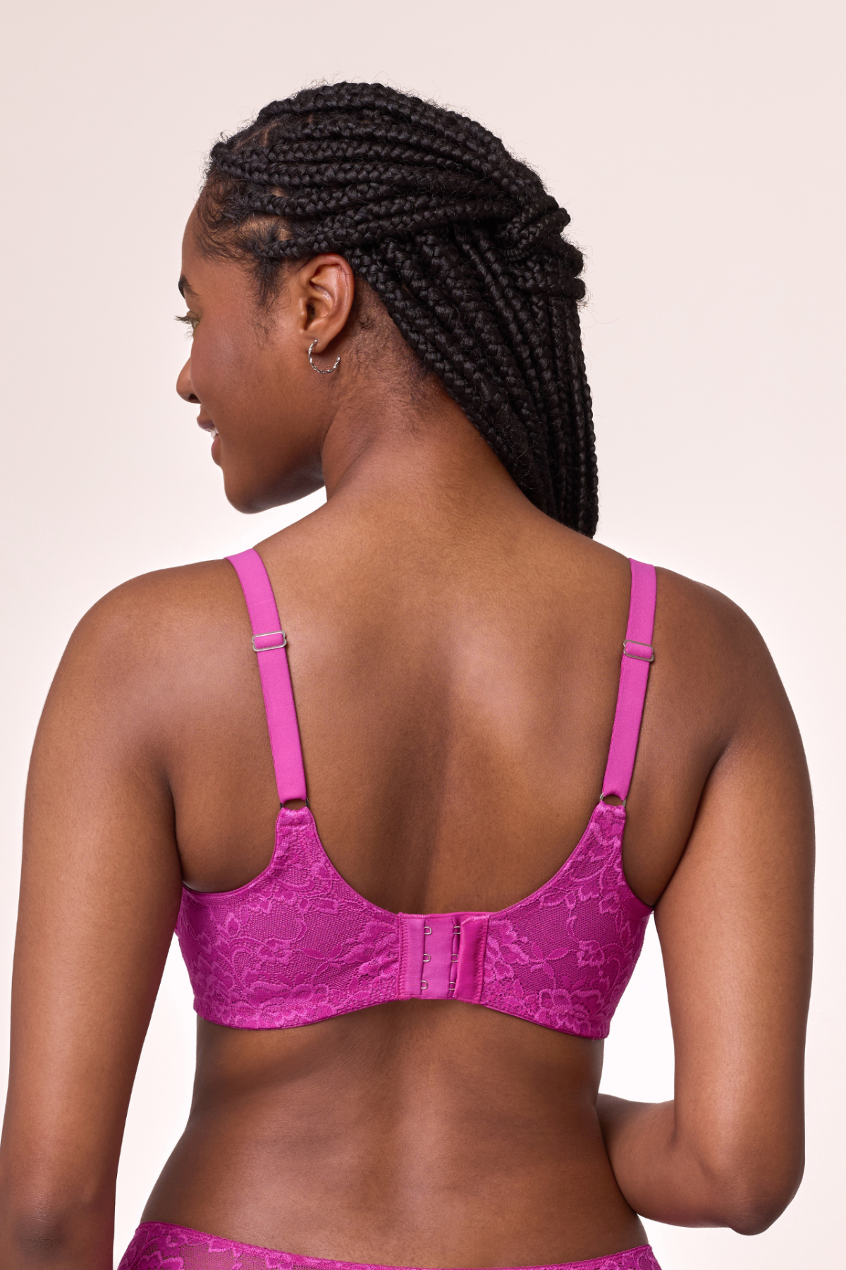 MUSE FULL COVERAGE LACE BRA (Passion Fruit & Moonshell/ Chantilly)