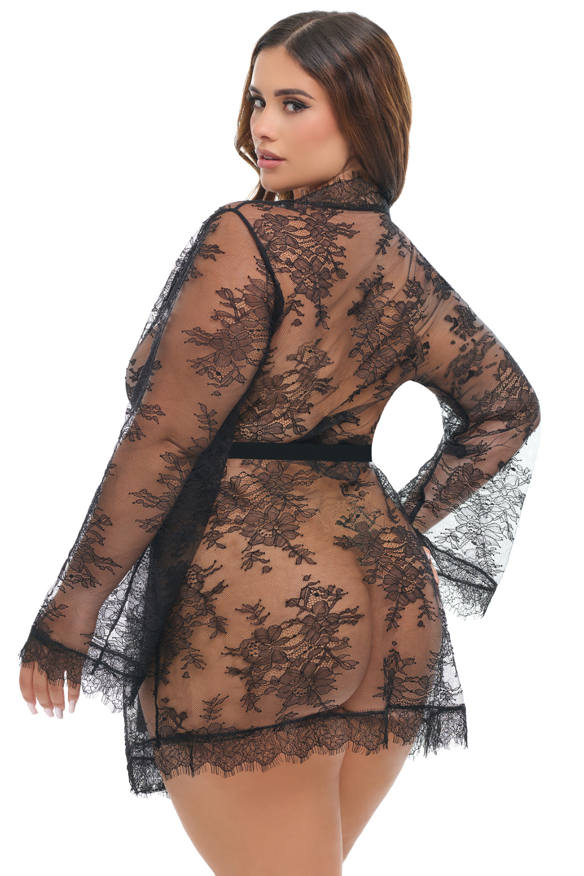 AMORE LACE ROBE - Shush Lingerie