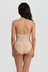 Vivienne Deep Front Plunge V-Wire Longline Strapless Bridal Bra
