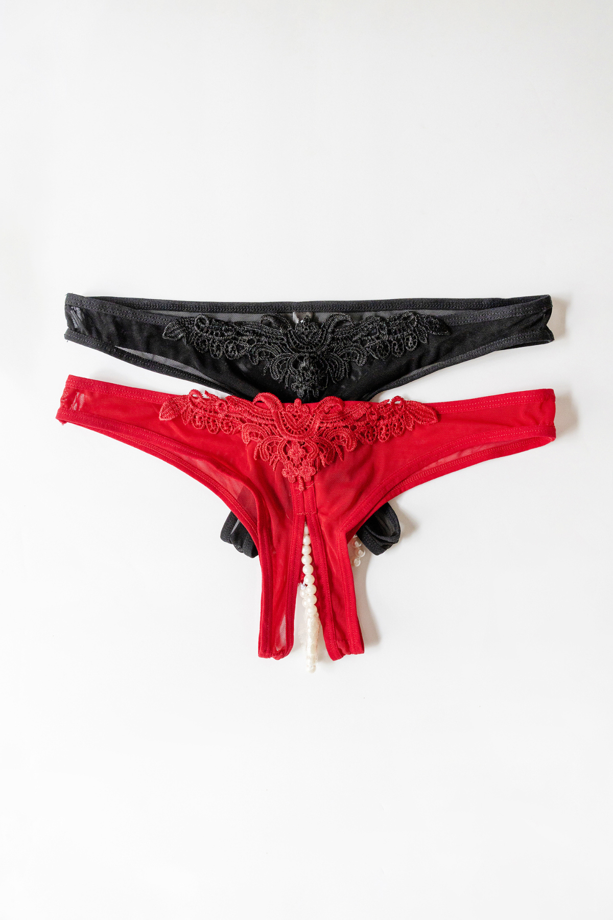 PARADISE PEARL THONG - Shush Lingerie