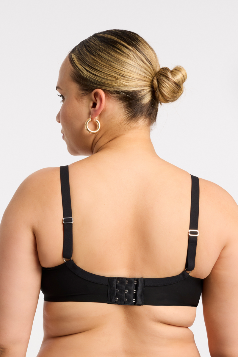 SUBLIME SPACER BRA (Sand & Black)