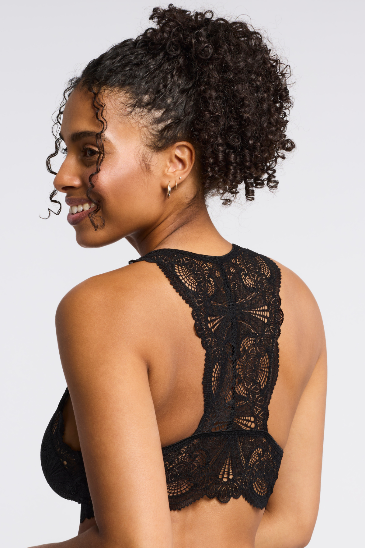 Lace T-Back Full Bralette