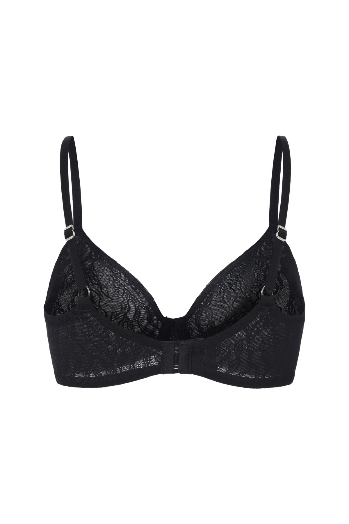 JULIE MOLDED LACE-MESH T-SHIRT - Shush Lingerie