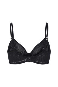 JULIE MOLDED LACE-MESH T-SHIRT - Shush Lingerie