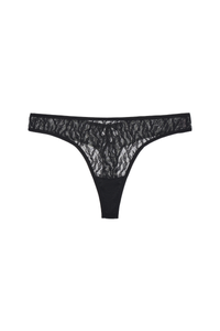 JULIE EVERYDAY LACE THONG - Shush Lingerie