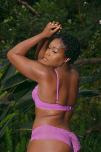 FLIRT DEMI LACE (Dahlia)